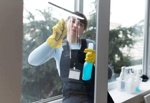 Nettoyage de vitres intérieures et extérieures à Montgueux